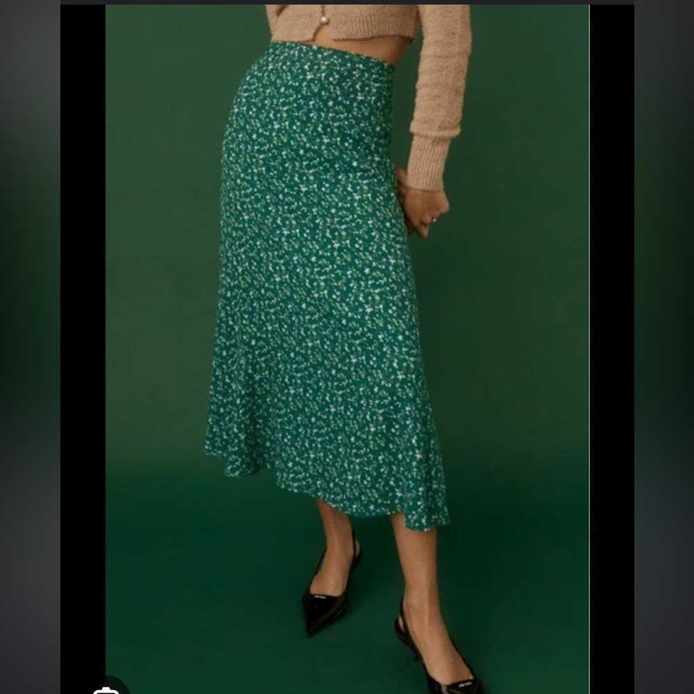 Reformation Bea skirt in Rosemary